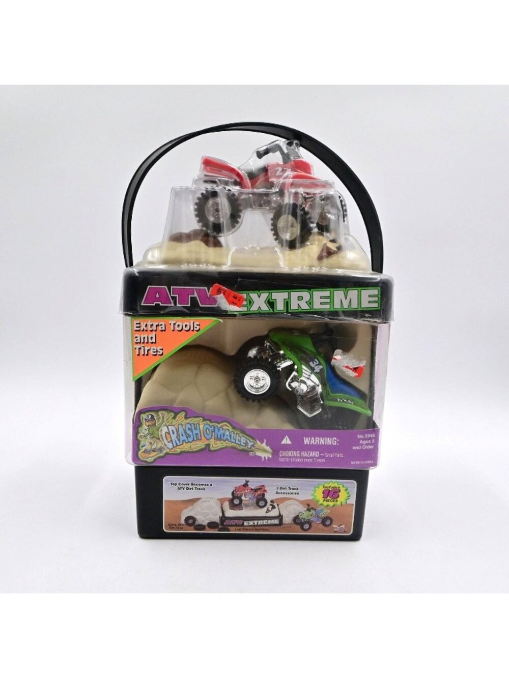 Moose Mountain Toymakers ATV Extreme Crash O'Malley Vintage 2001